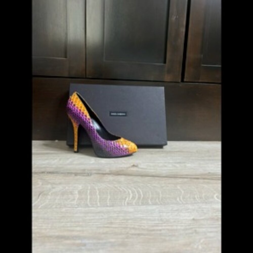 Dolce & Gabanna Shoes SIZE 39 Vero Cuoio stilettos